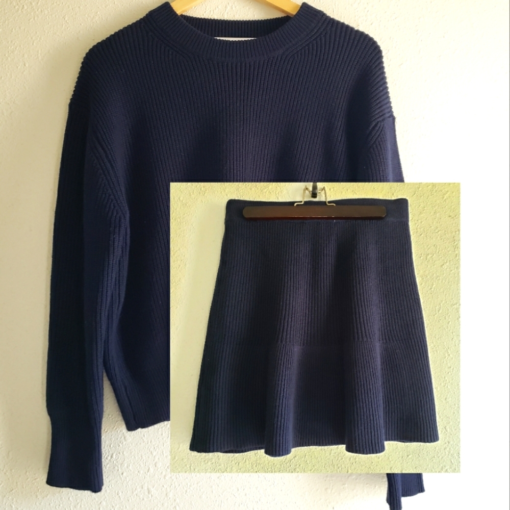 ZARA two piece knit sweater set